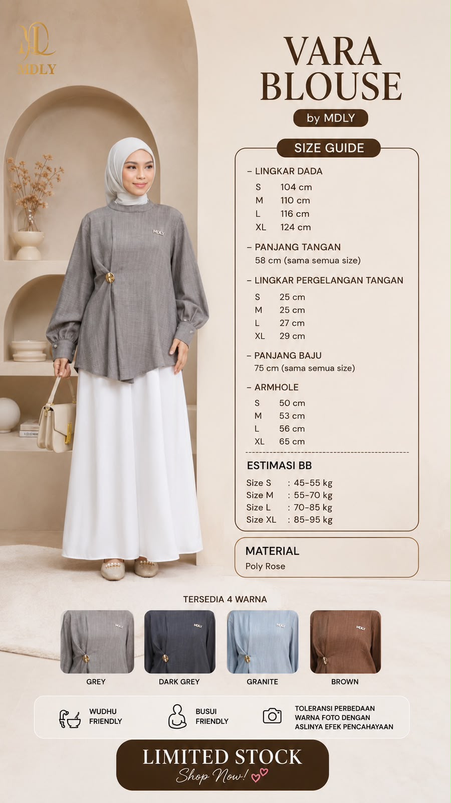 Vara Blouse Collection by MDLY
