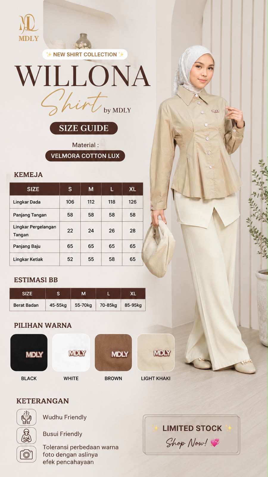 Willona Shirt by MDLY