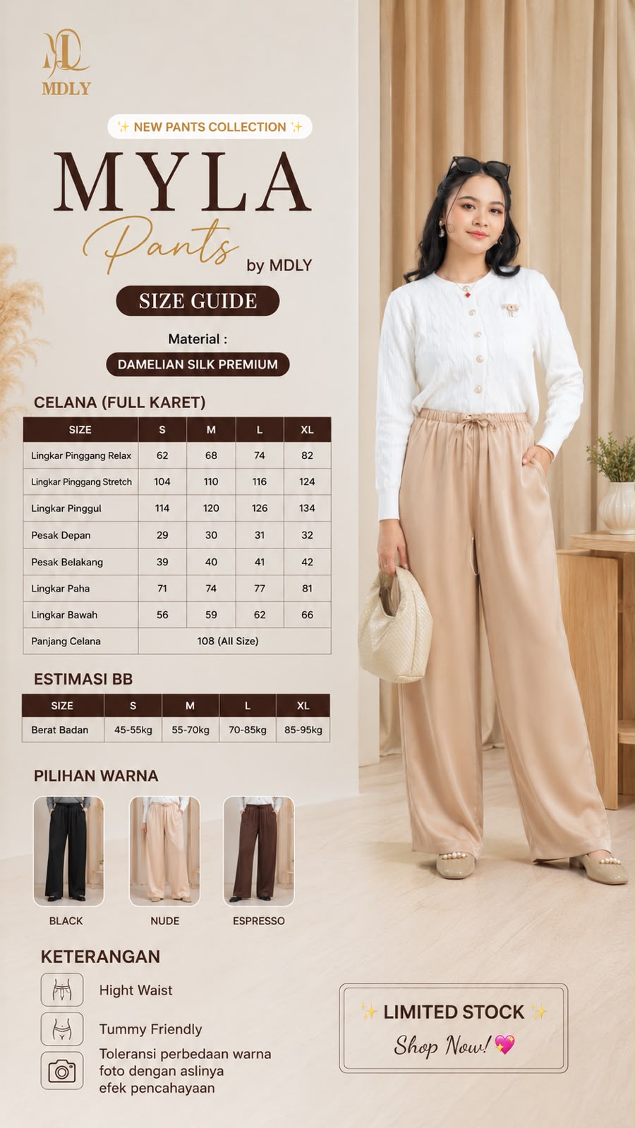 Myla Pants Collection by MDLY