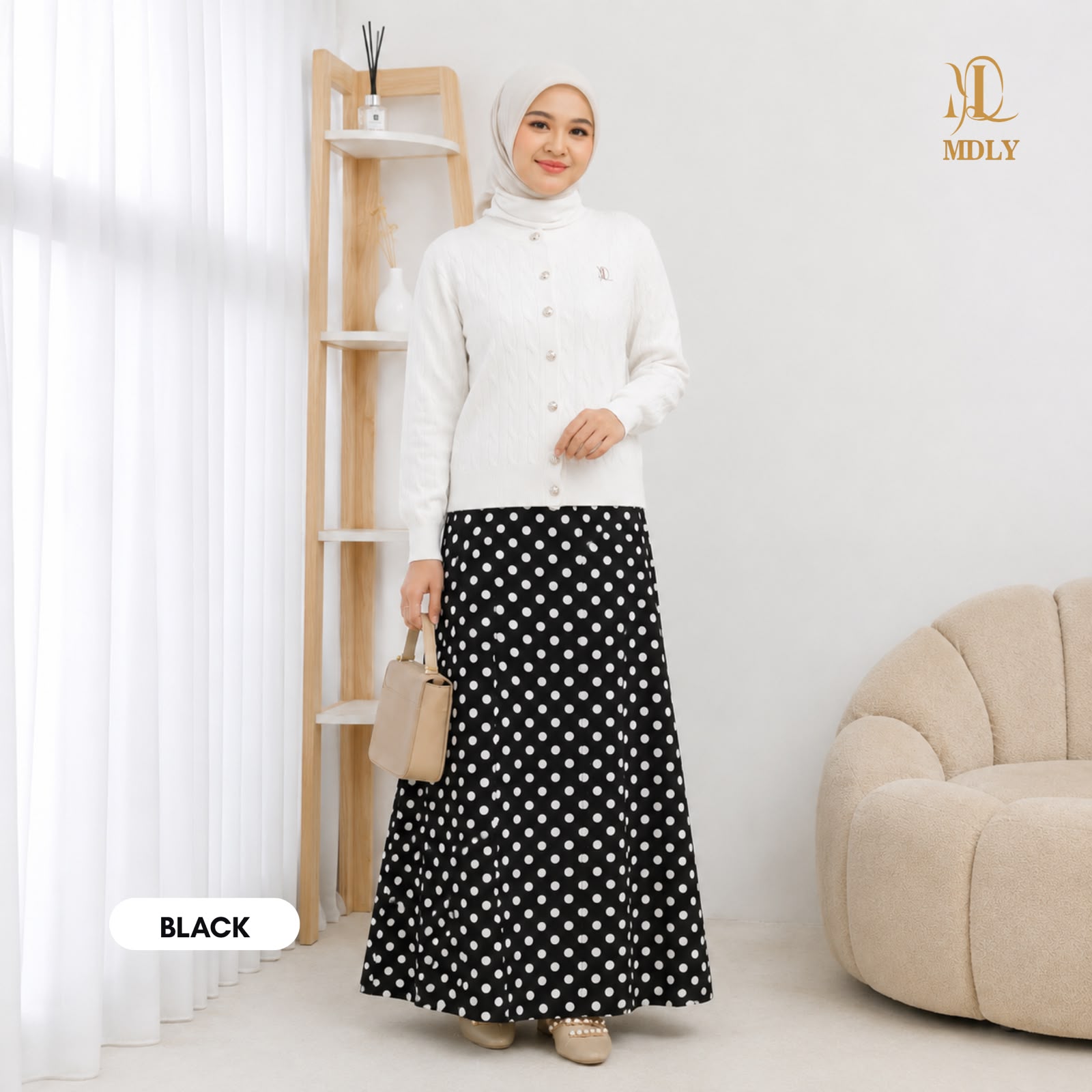 Luna Dot Skirt Collection by MDLY