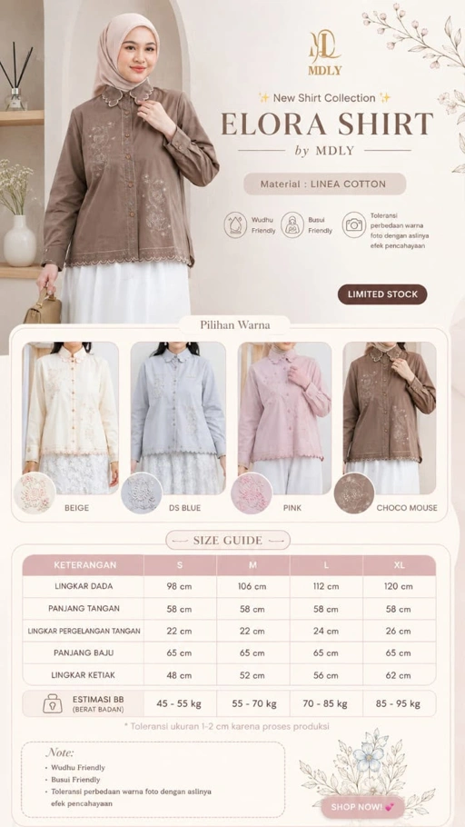 Elora Shirt Collectio by MDLY