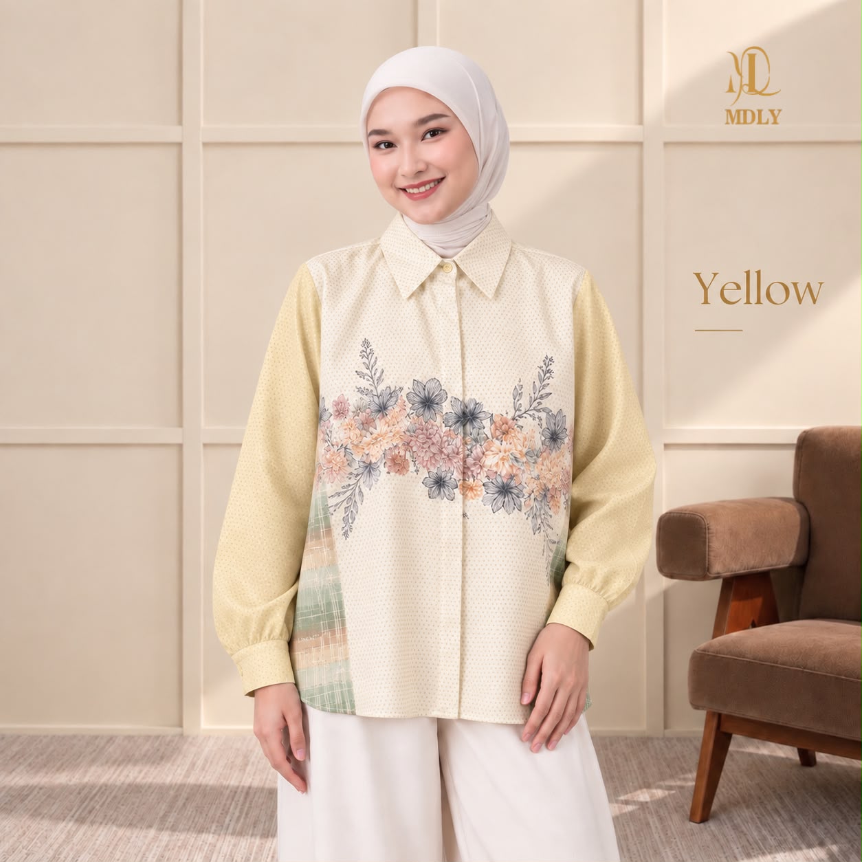 MDLY Serene Flora Shirt Collection