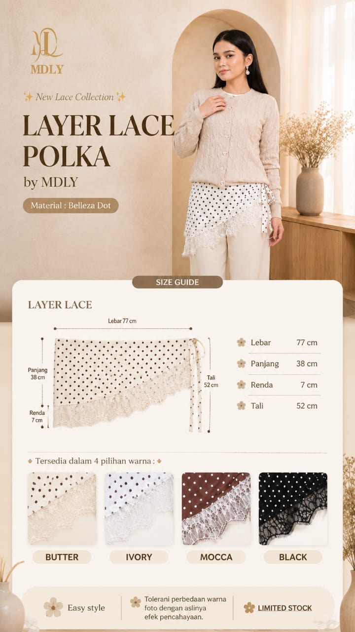 Layer Lace Polka by MDLY