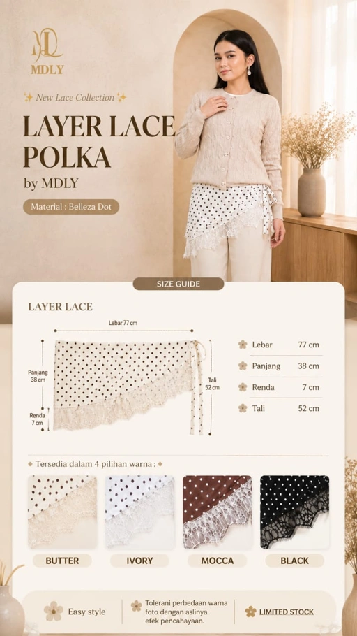 Layer Lace Polka by MDLY