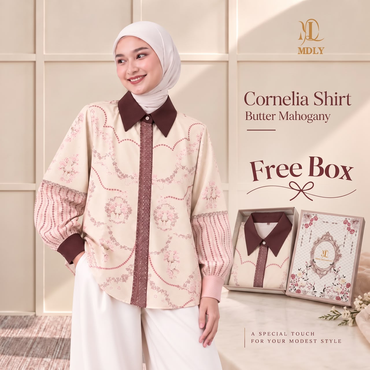 Cornelia Shirt by MDLY