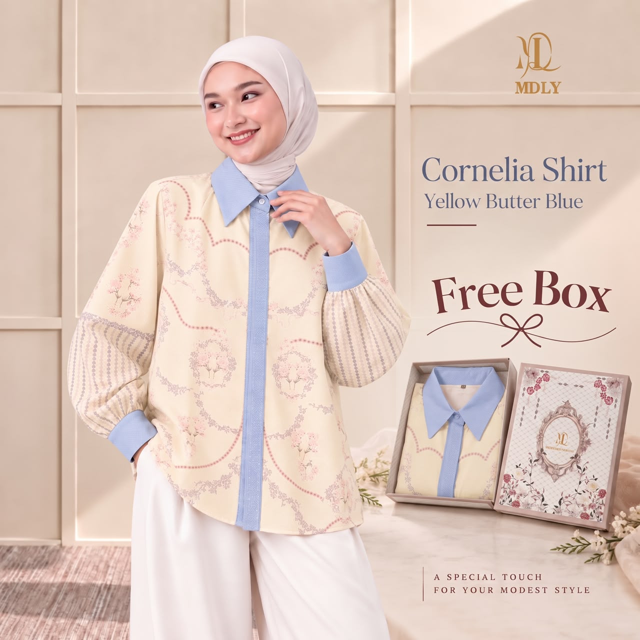 Cornelia Shirt by MDLY