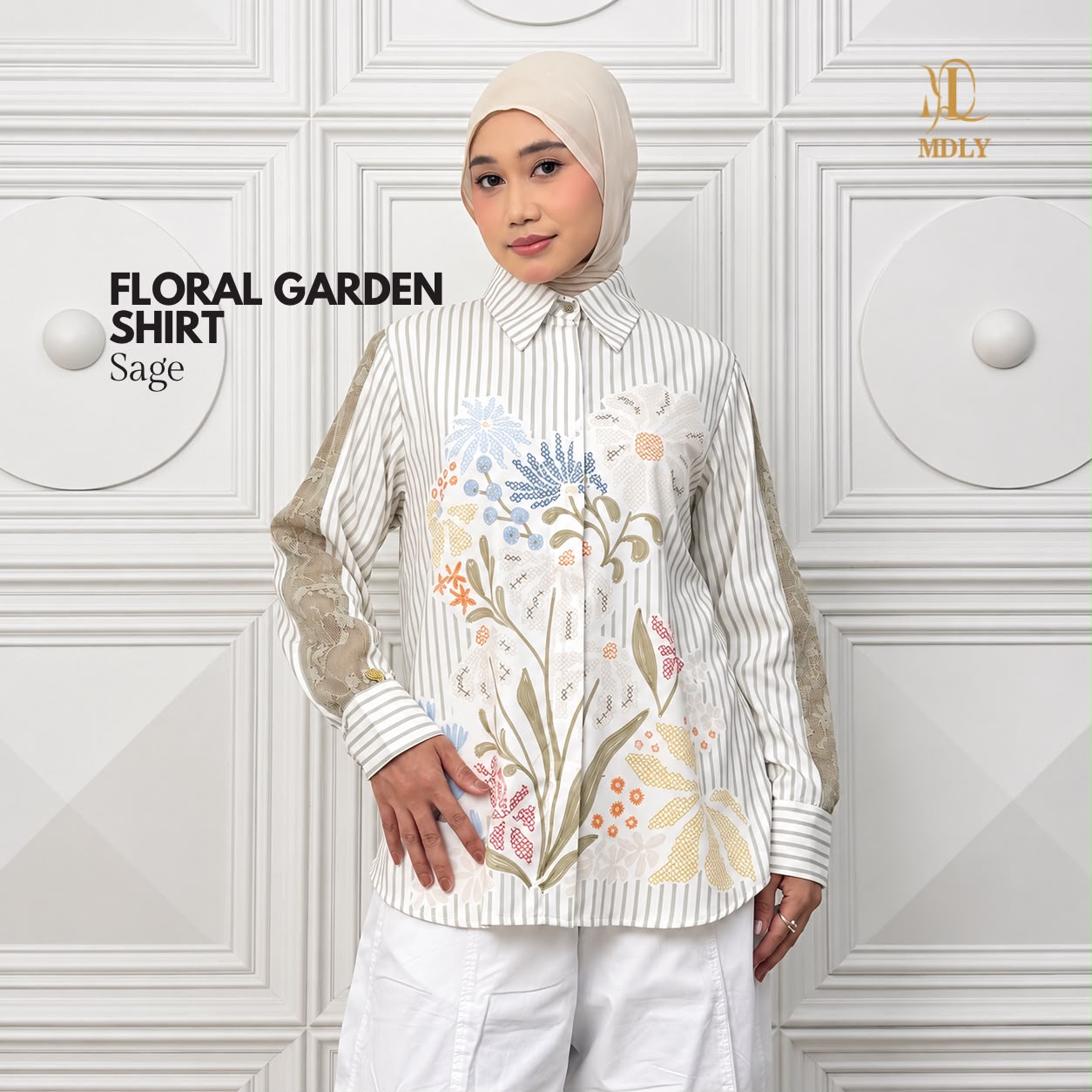 Floral Garden Shirt by MDLY