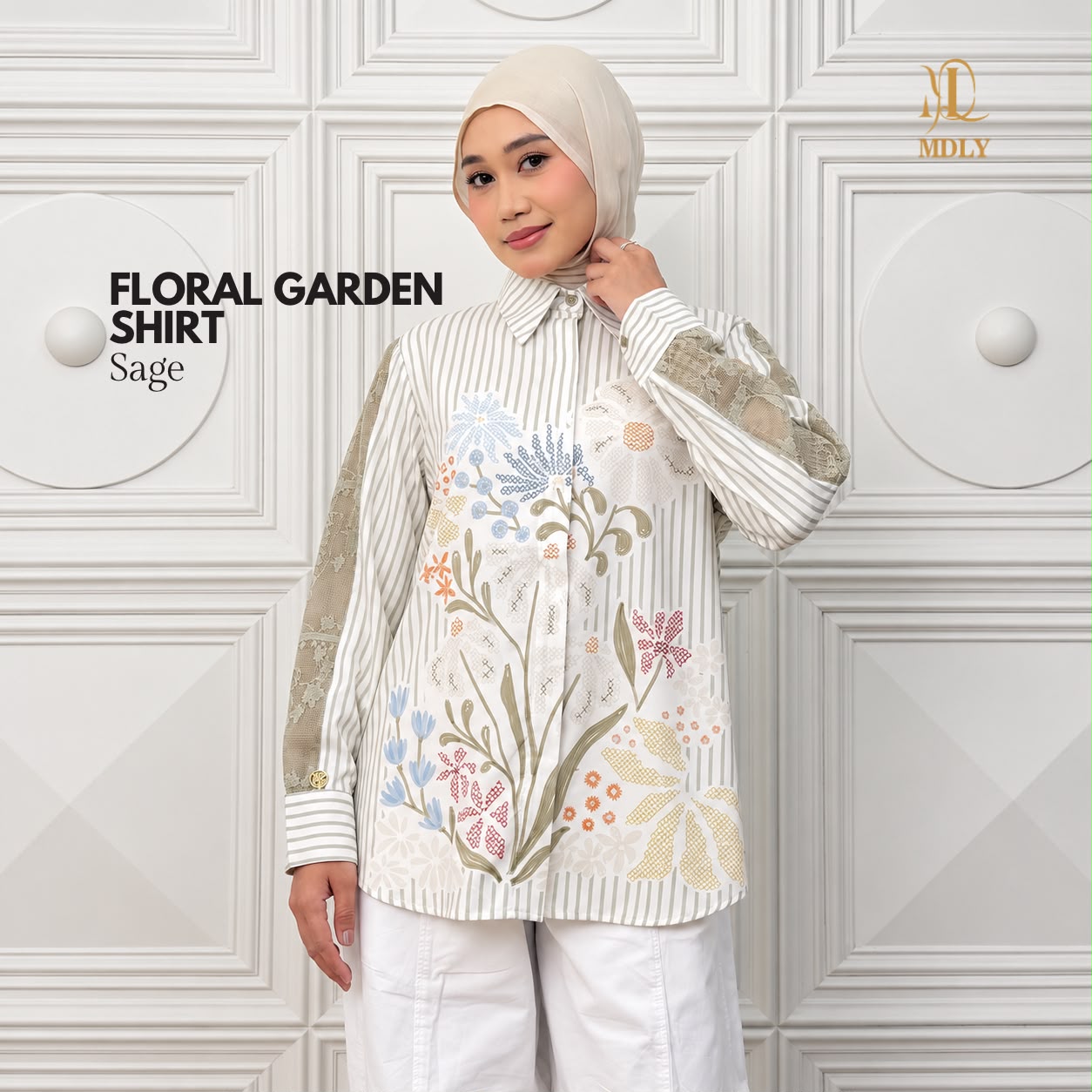 Floral Garden Shirt by MDLY