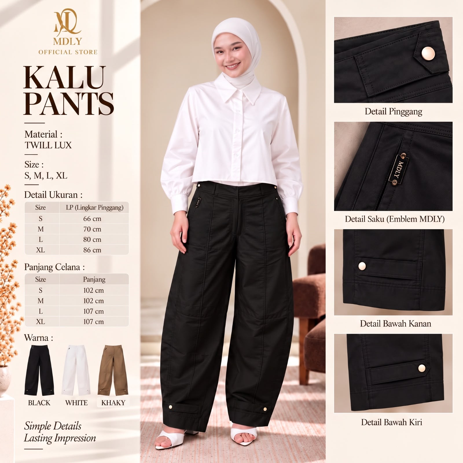 MDLY Kalu Pants Collection