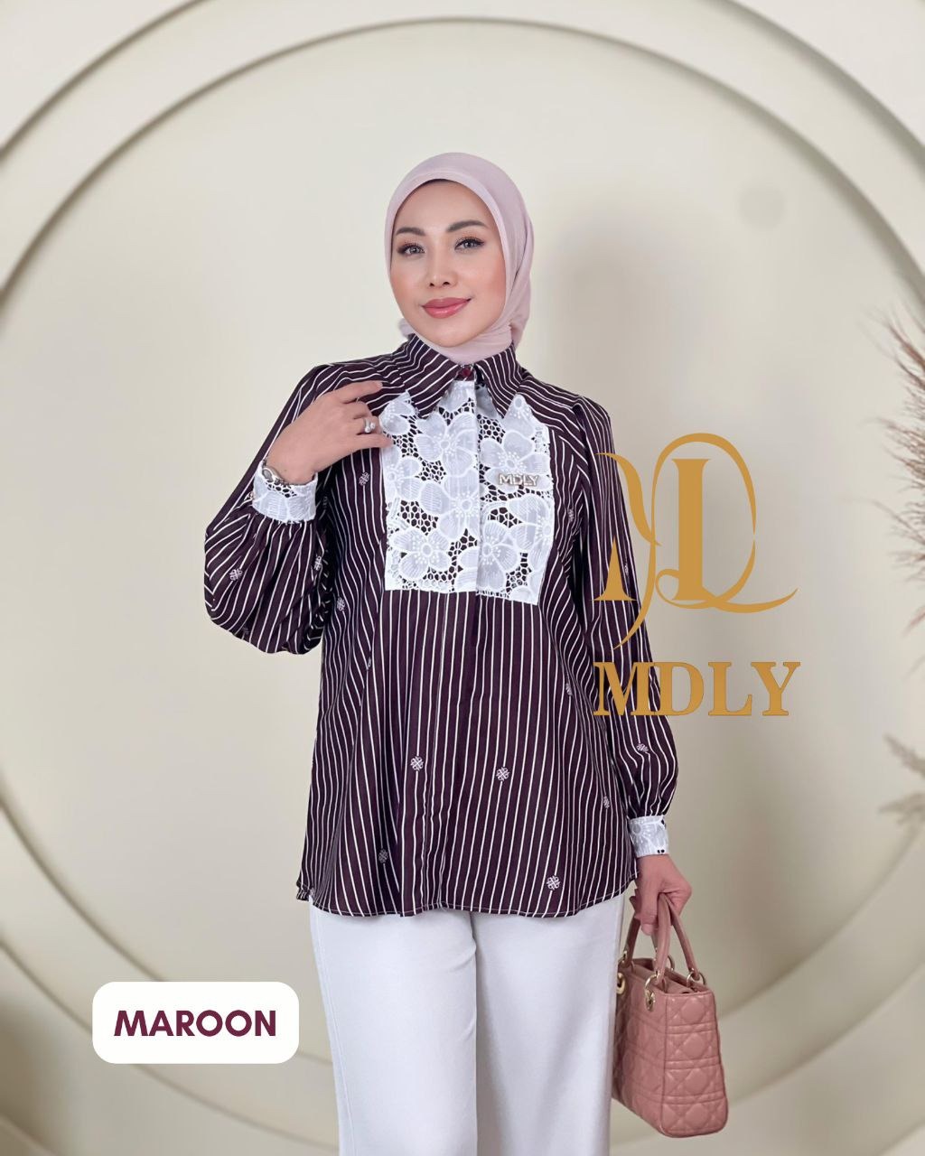 Reema Lace Signature Shirt by MDLY