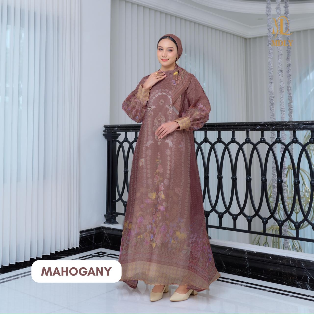 MDLY Ruya Sarimbit Series Gamis Koko Dewasa Anak Lengan Panjang Pendek Raya Lebaran