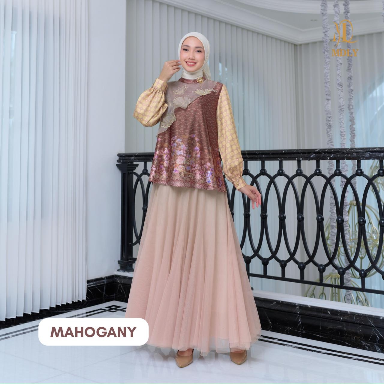 MDLY Ruya Sarimbit Series Gamis Koko Dewasa Anak Lengan Panjang Pendek Raya Lebaran