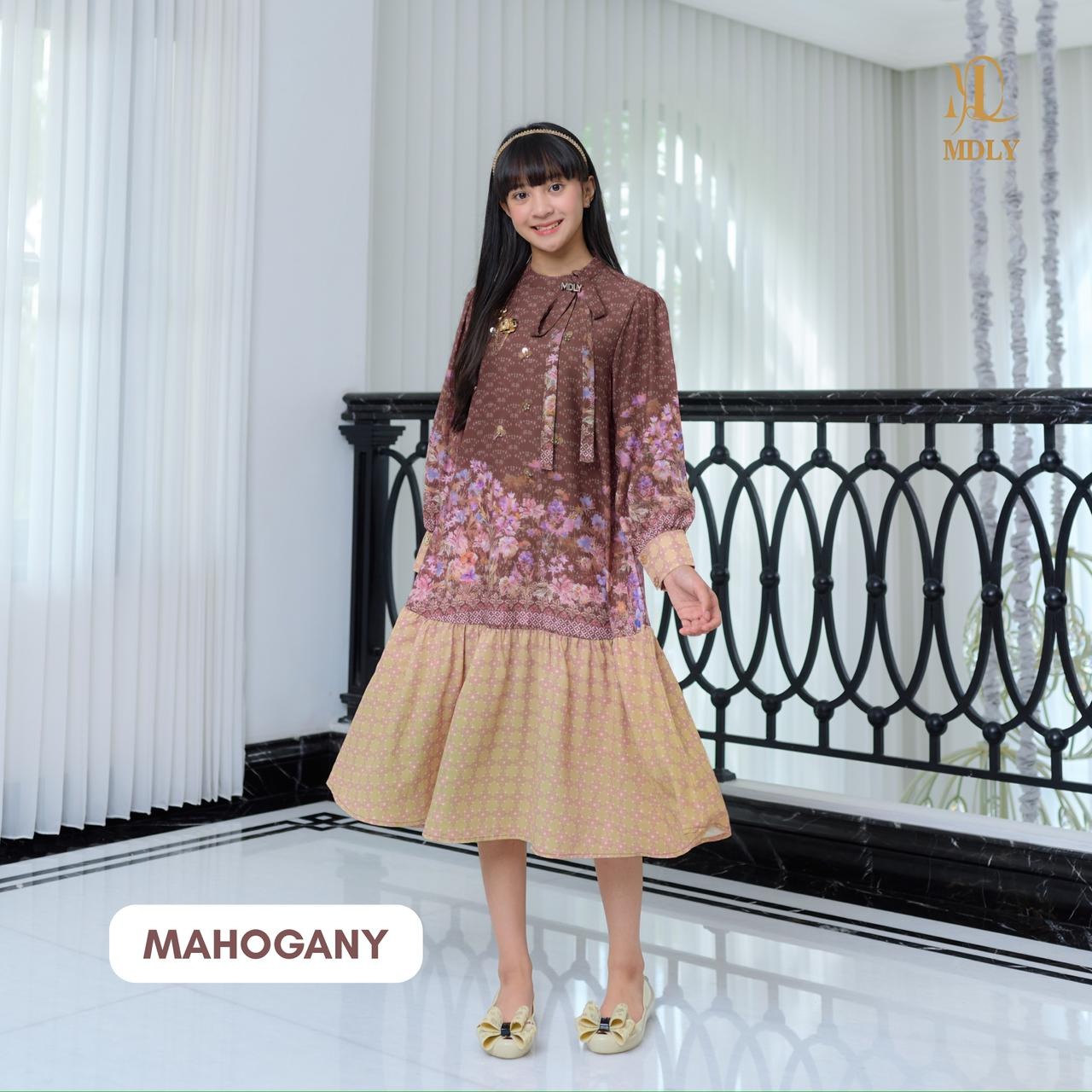 MDLY Ruya Sarimbit Series Gamis Koko Dewasa Anak Lengan Panjang Pendek Raya Lebaran