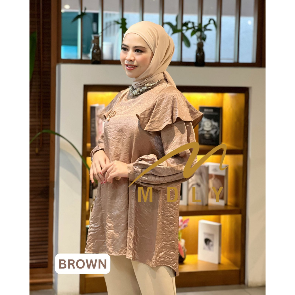 MDLY Baju atasan wanita Shella Top by Mdly