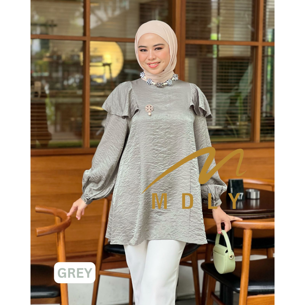 MDLY Baju atasan wanita Shella Top by Mdly