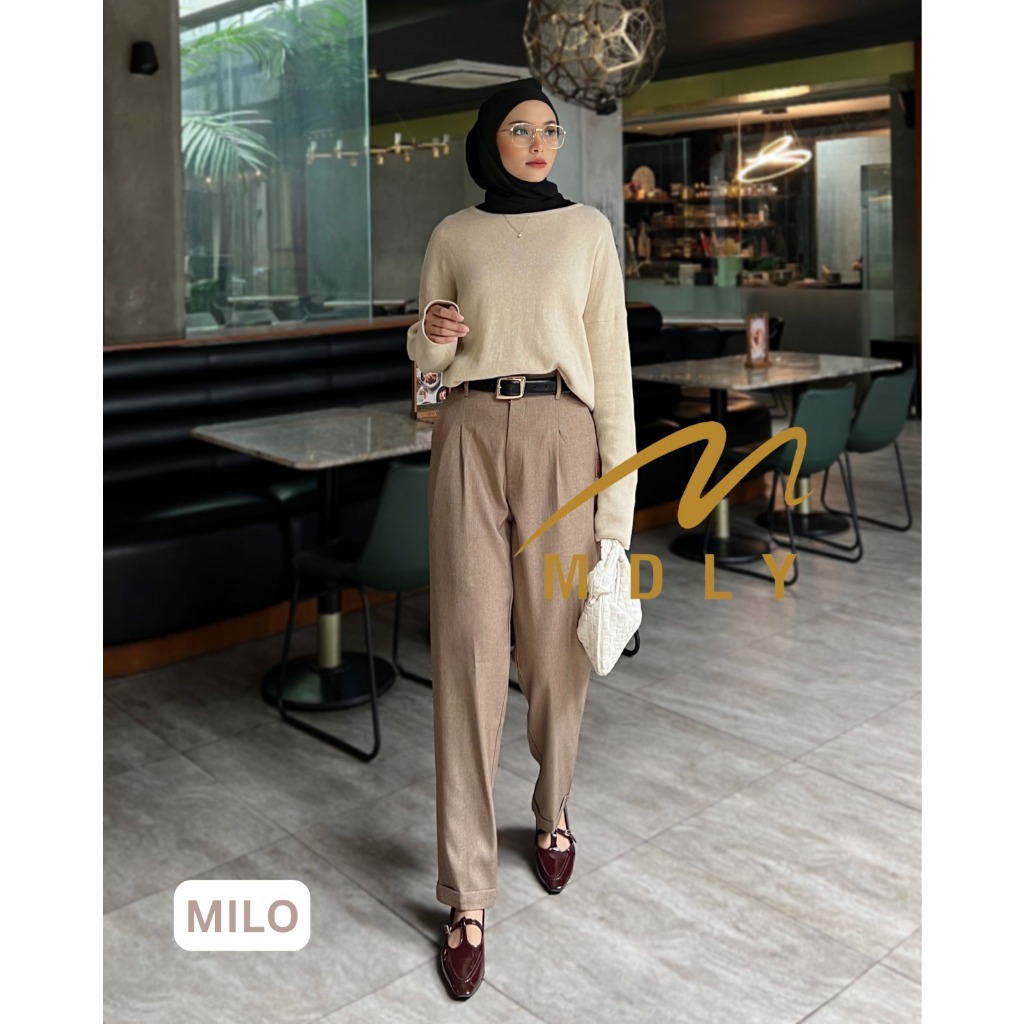 Lily Pants by Mdly Celana panjang wanita casual