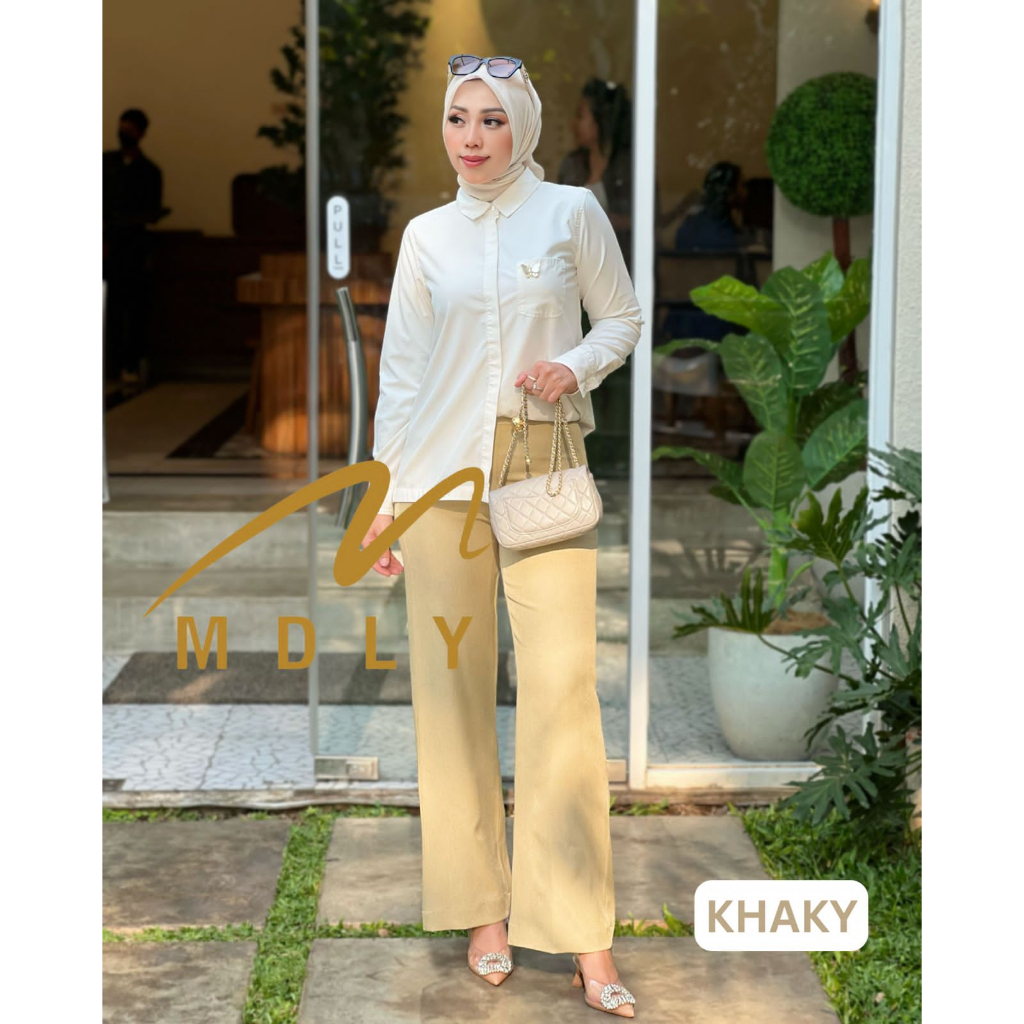M 137-5 - Seera Pant By MDLY - Simple Formal LOOKS