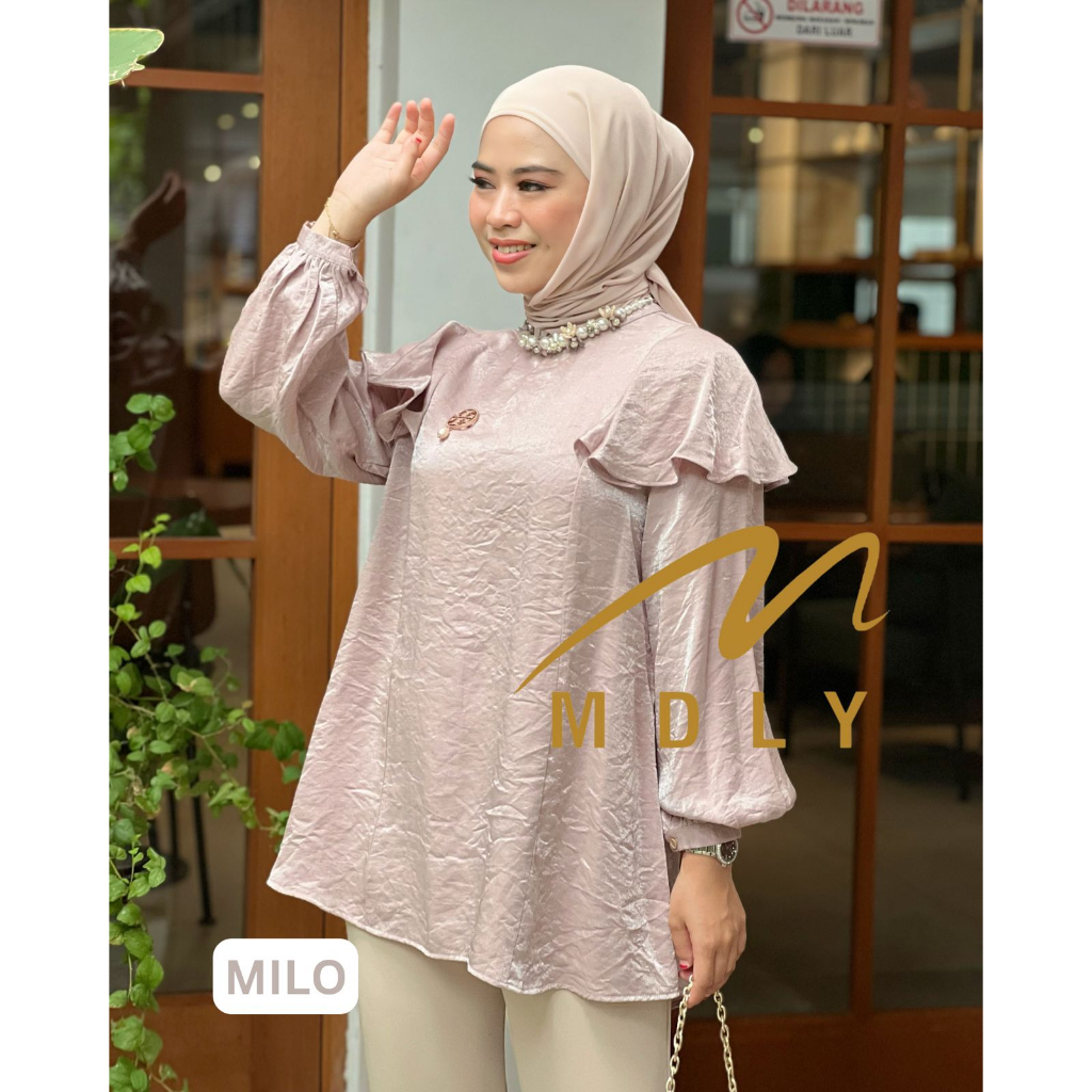 MDLY Baju atasan wanita Shella Top by Mdly