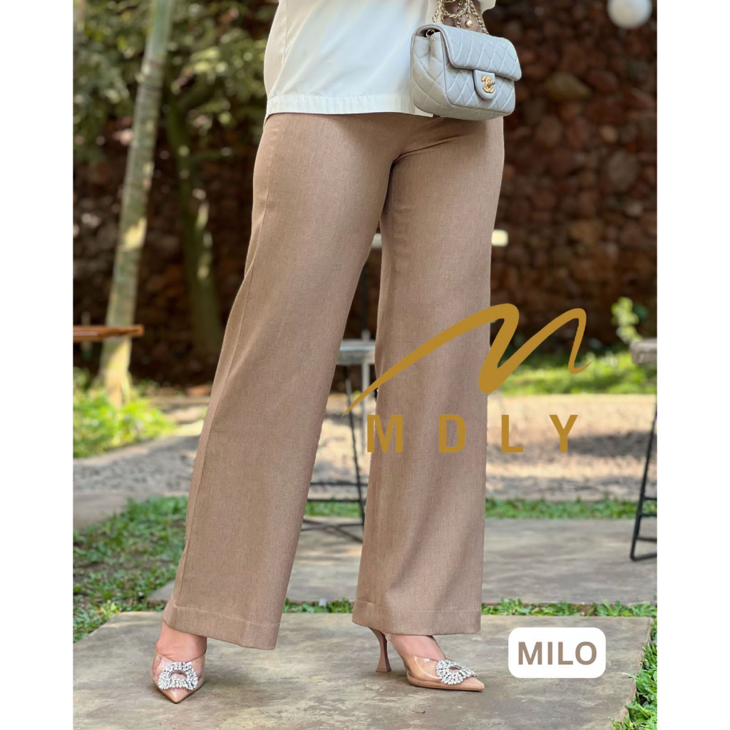 M 137-5 - Seera Pant By MDLY - Simple Formal LOOKS