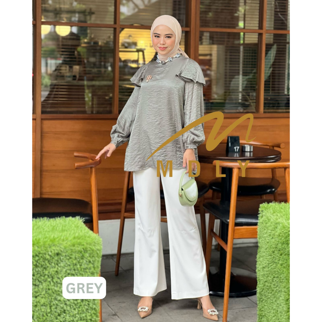 MDLY Baju atasan wanita Shella Top by Mdly