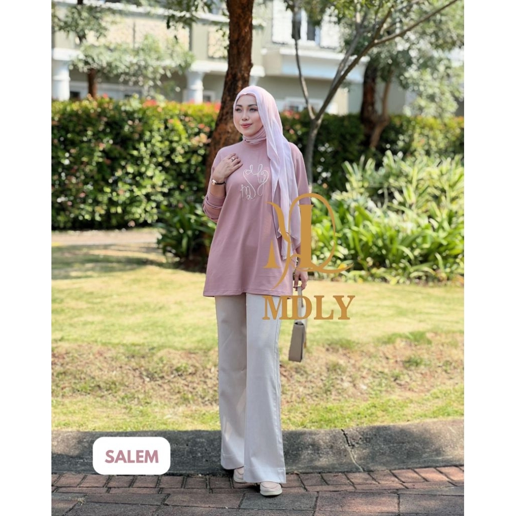 Atasan Wanita Kekinian/Atasan Sweater Elegan Korean Style/Ayda Sweater by MDLY