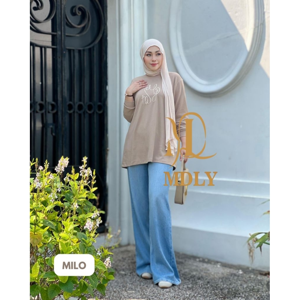 Atasan Wanita Kekinian/Atasan Sweater Elegan Korean Style/Ayda Sweater by MDLY