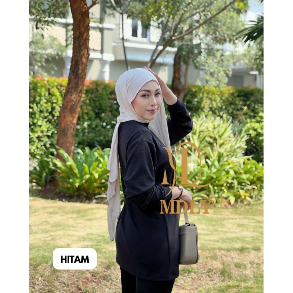 Atasan Wanita Kekinian/Atasan Sweater Elegan Korean Style/Ayda Sweater by MDLY