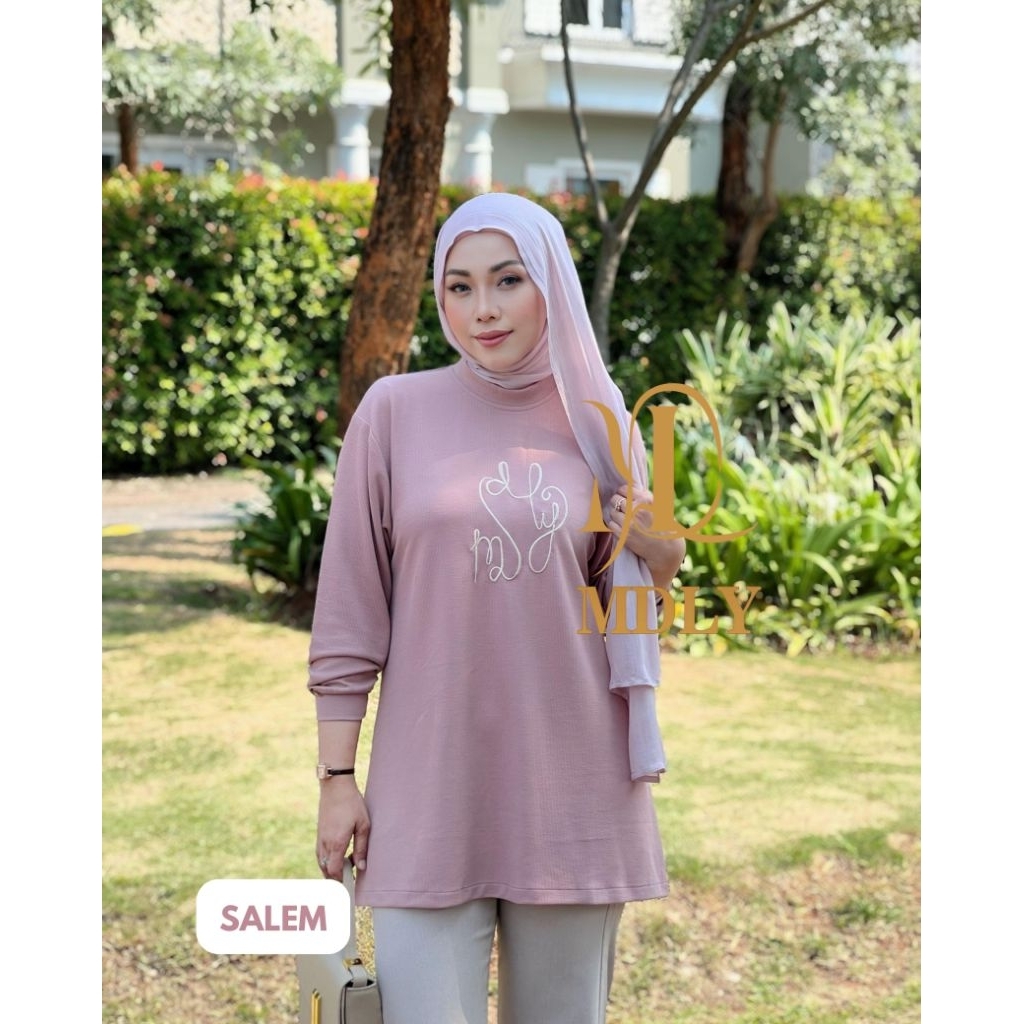 Atasan Wanita Kekinian/Atasan Sweater Elegan Korean Style/Ayda Sweater by MDLY