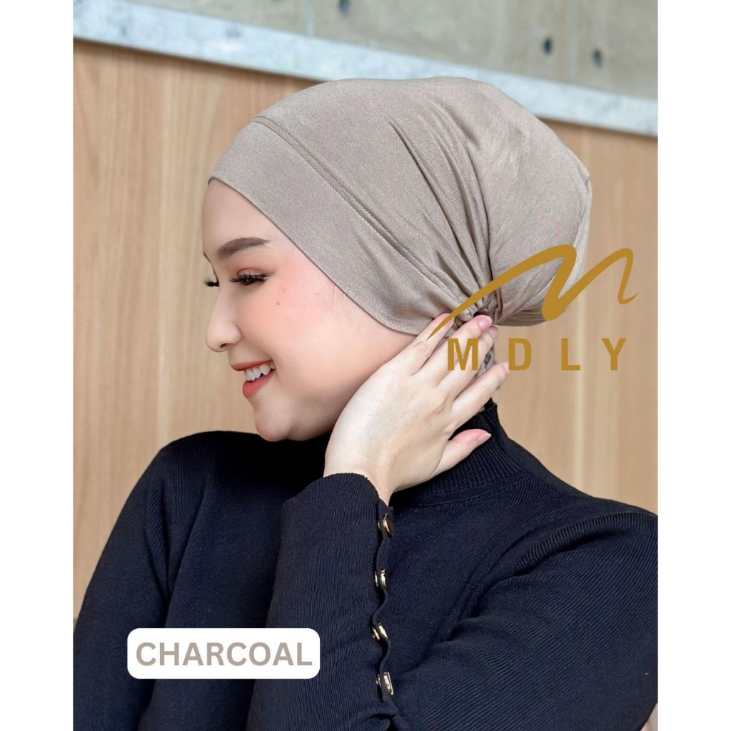 MDLY Ciput Hijab Inner Jillbab/Ciput Tali bahan Nyaman Adem/Awra Ciput Tali by MDLY
