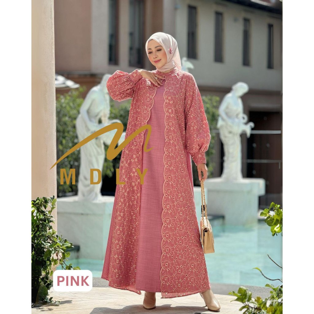 Samira Dress by MDLY Baju Gamis Wanita Muslim Baju Busana Dress