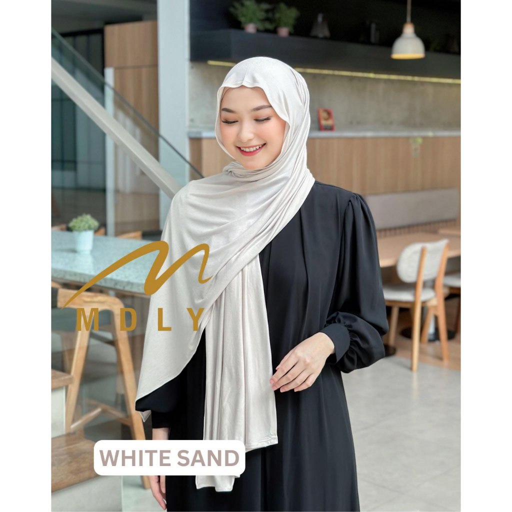 MDLY Hijab Pashmina Jilbab/Pashmina Rayon Polos Elegan/Pashmina Premium/Awra Pashmina by MDLY