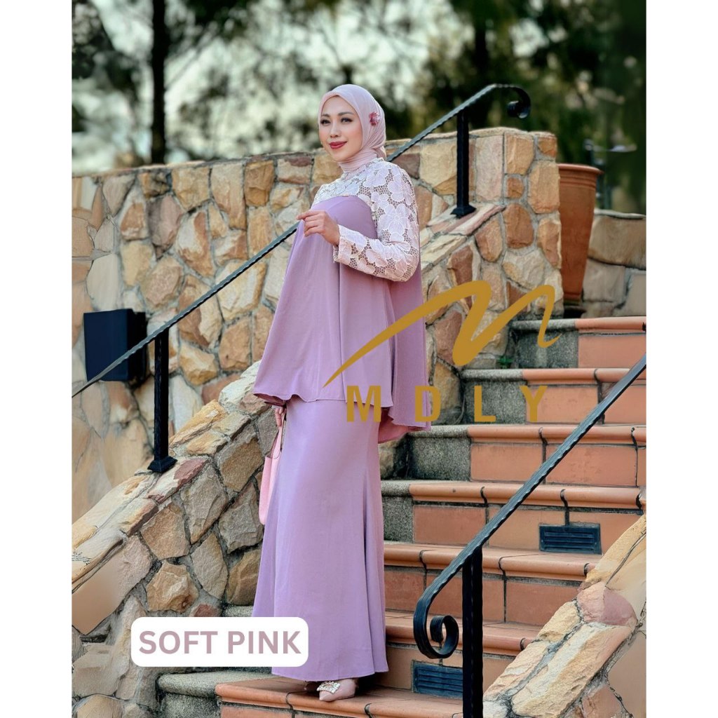 Merie Set by MDLY Baju Setelan Wanita Muslim One Set Atasan Dan Bawahan Rok