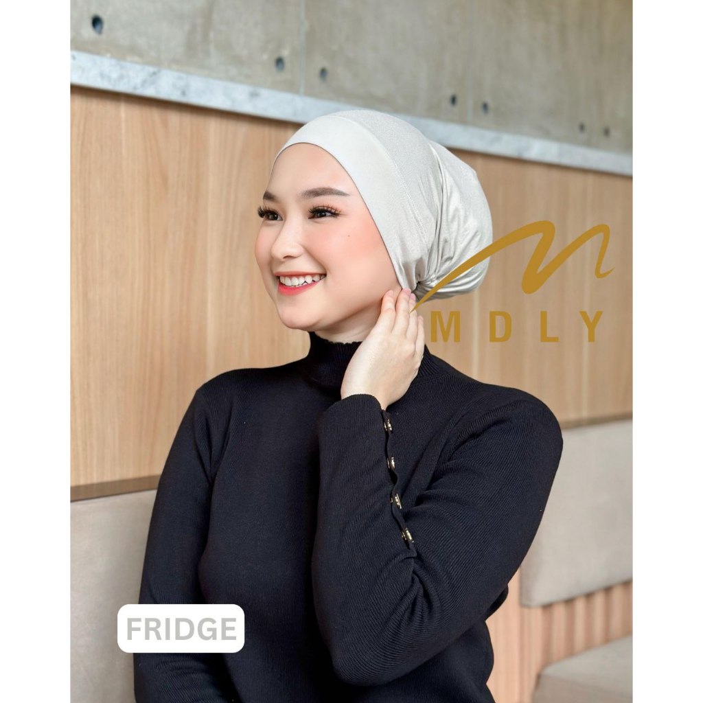 MDLY Ciput Hijab Inner Jillbab/Ciput Tali bahan Nyaman Adem/Awra Ciput Tali by MDLY