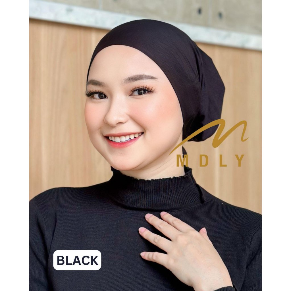 MDLY Ciput Hijab Inner Jillbab/Ciput Tali bahan Nyaman Adem/Awra Ciput Tali by MDLY