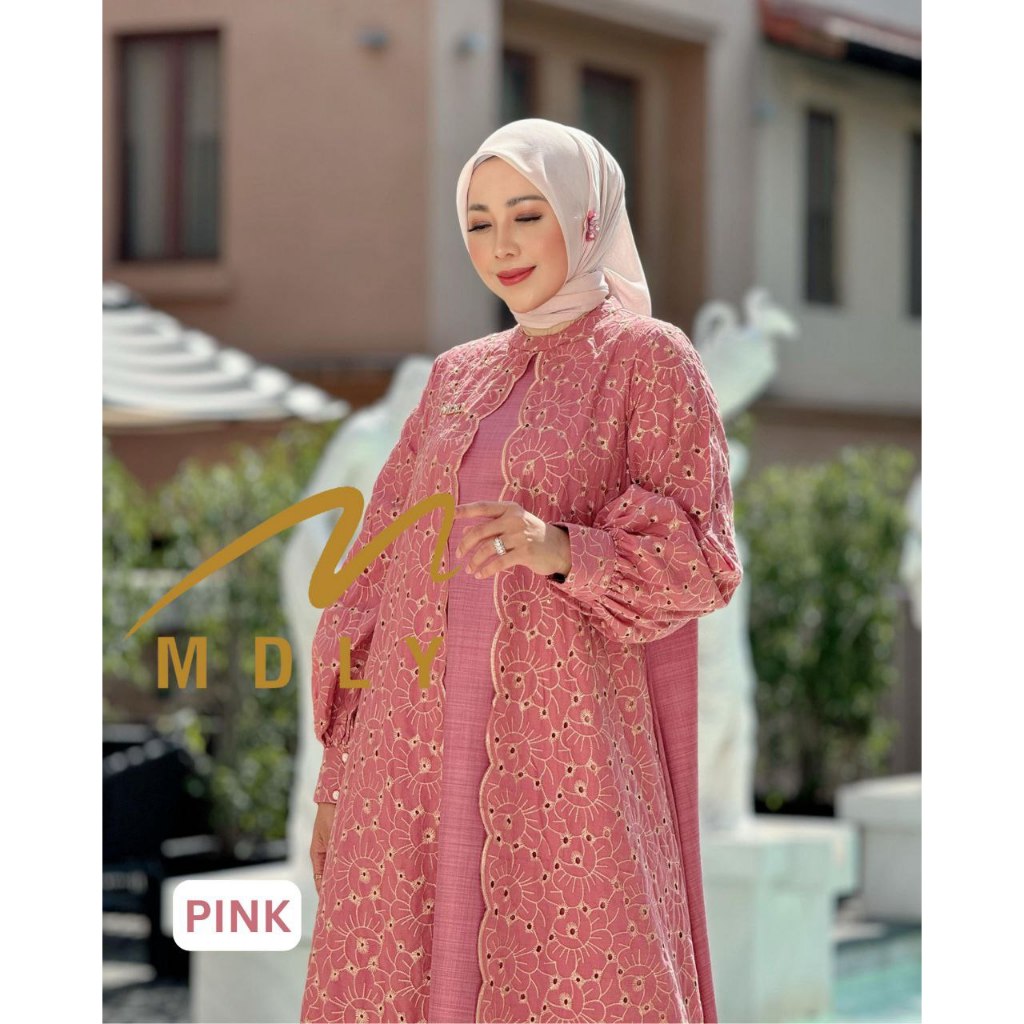 Samira Dress by MDLY Baju Gamis Wanita Muslim Baju Busana Dress