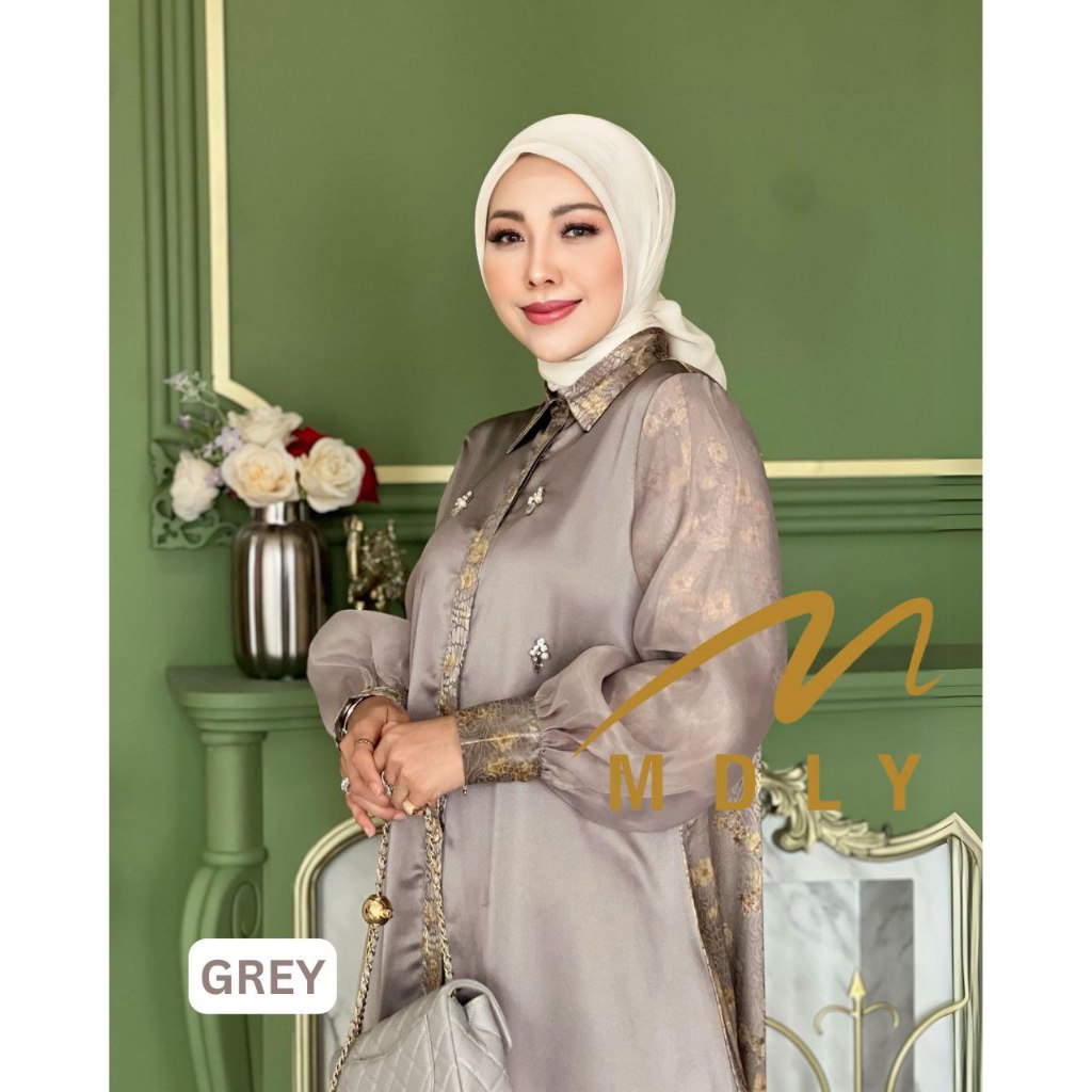 Aylin Dress by MDLY Baju Gamis Wanita Muslim Baju Busana Dress
