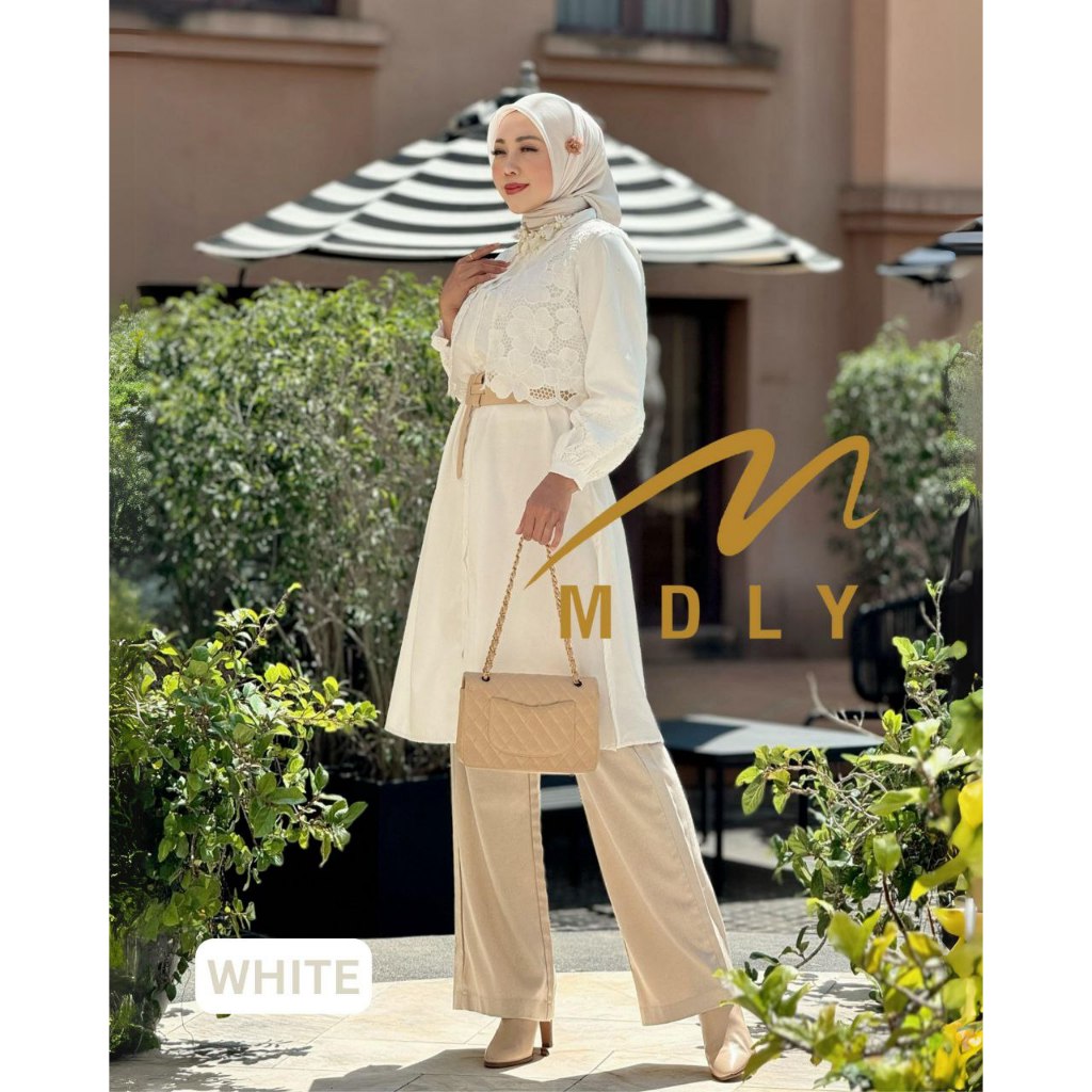 MDLY Baju Tunik atasan wanita/Long Tunik Premium with Exclusive Brocade/Windy Tunic series I by MDLY