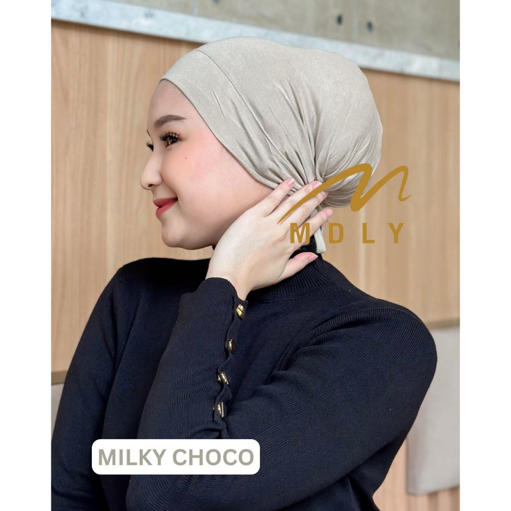 MDLY Ciput Hijab Inner Jillbab/Ciput Tali bahan Nyaman Adem/Awra Ciput Tali by MDLY