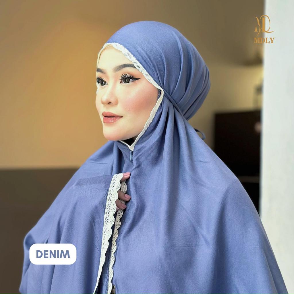 MDLY Alia Prayer Set Mukena Polos Adem Rayon Premium Terbaruu