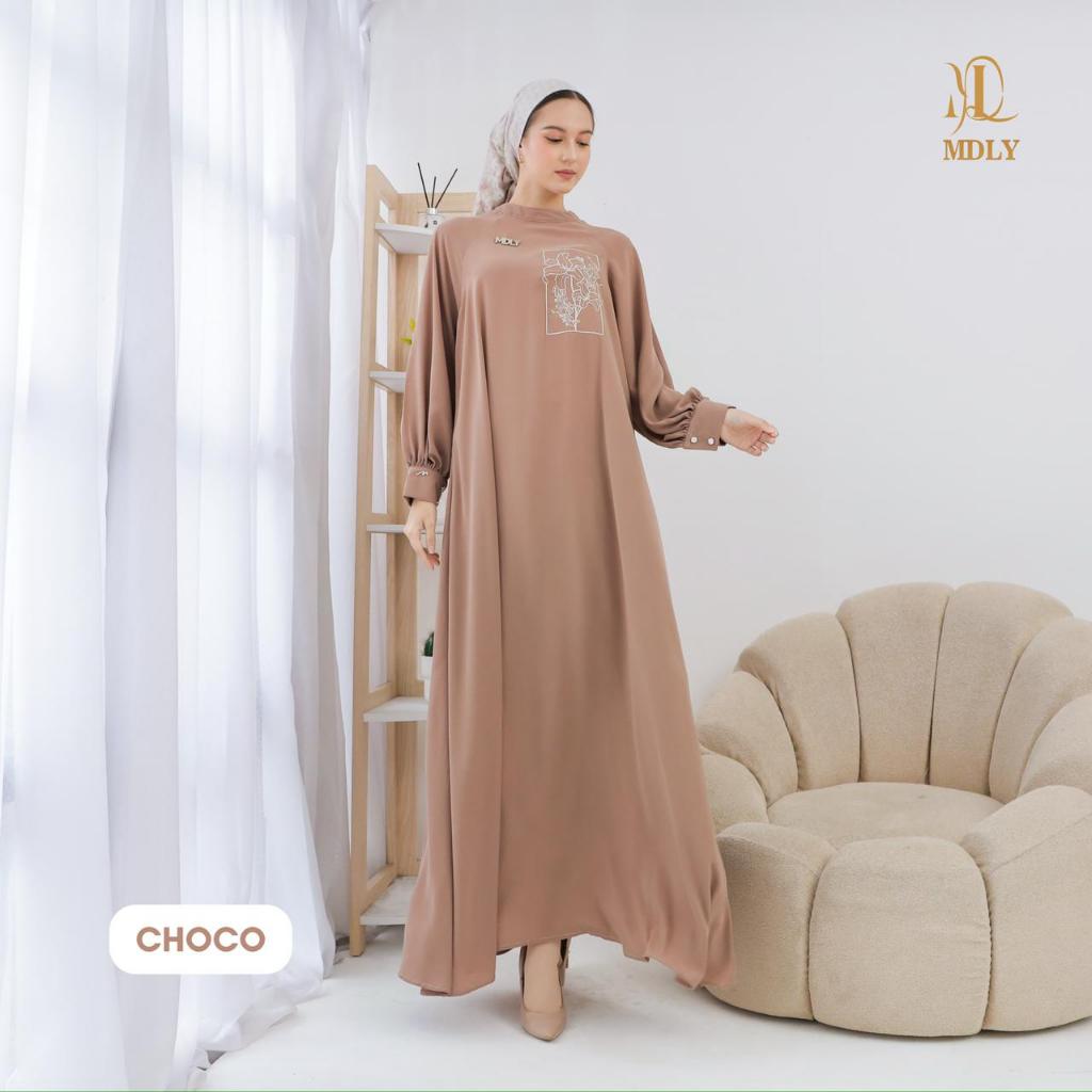 Naghia Embroidery Dress by MDLY