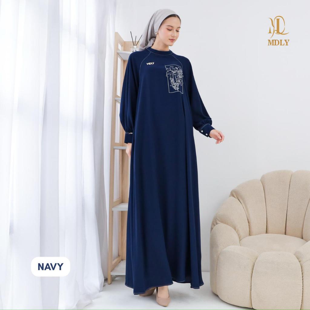 Naghia Embroidery Dress by MDLY