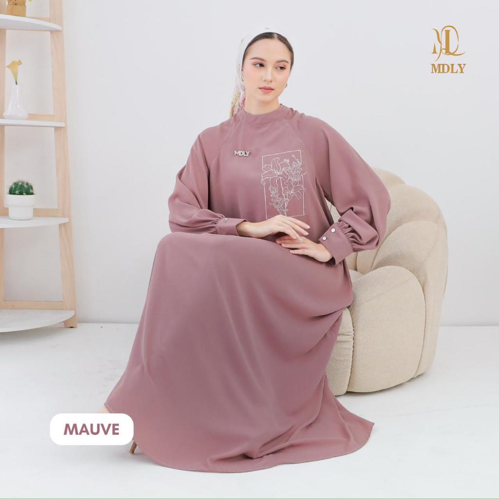 Naghia Embroidery Dress by MDLY