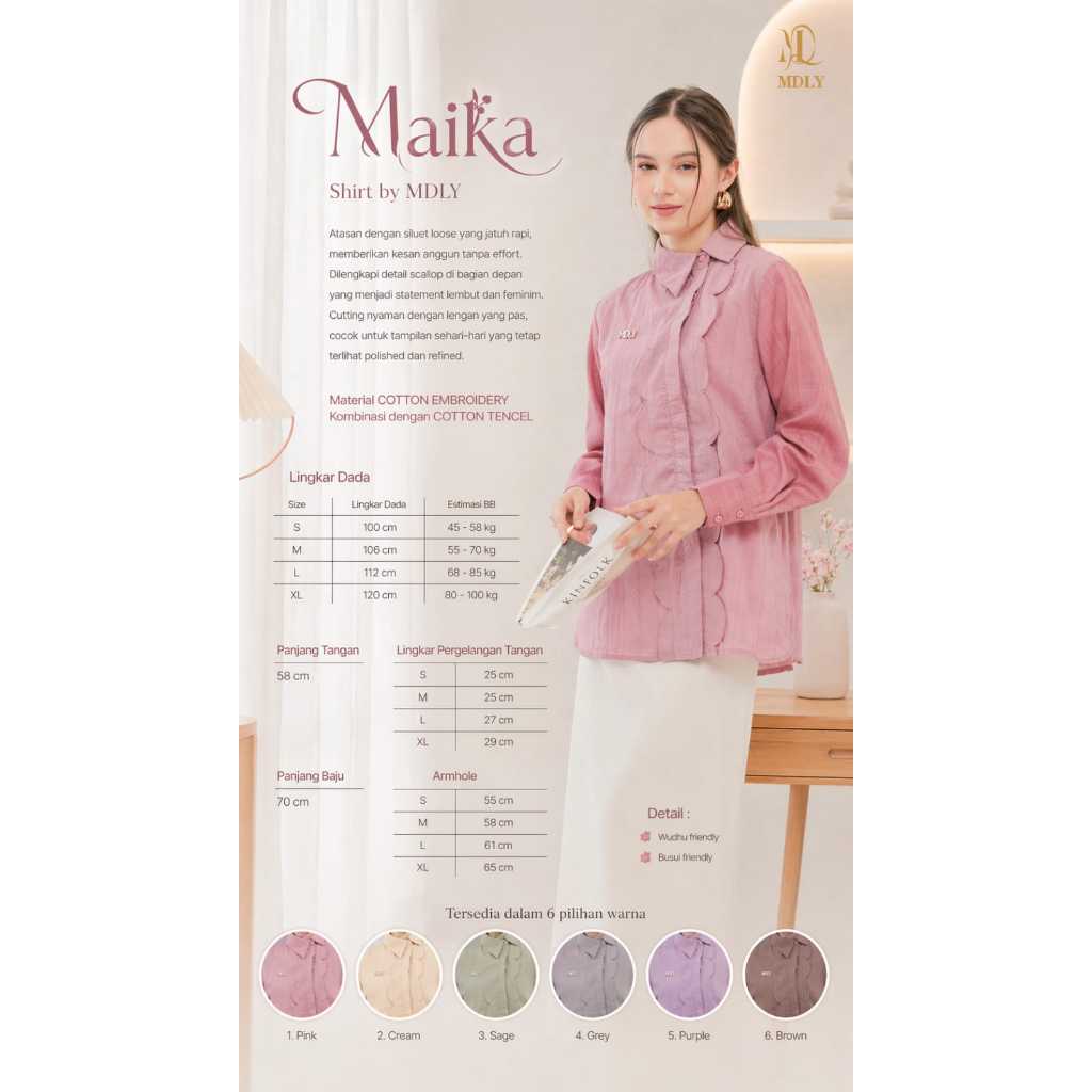 Maika Shirt by MDLY