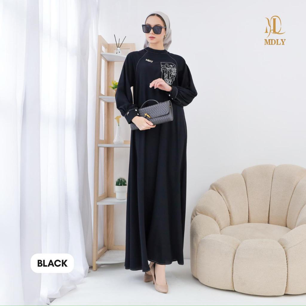 Naghia Embroidery Dress by MDLY