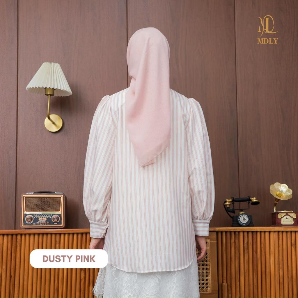 Gardenia Stripes Shirt by MDLY