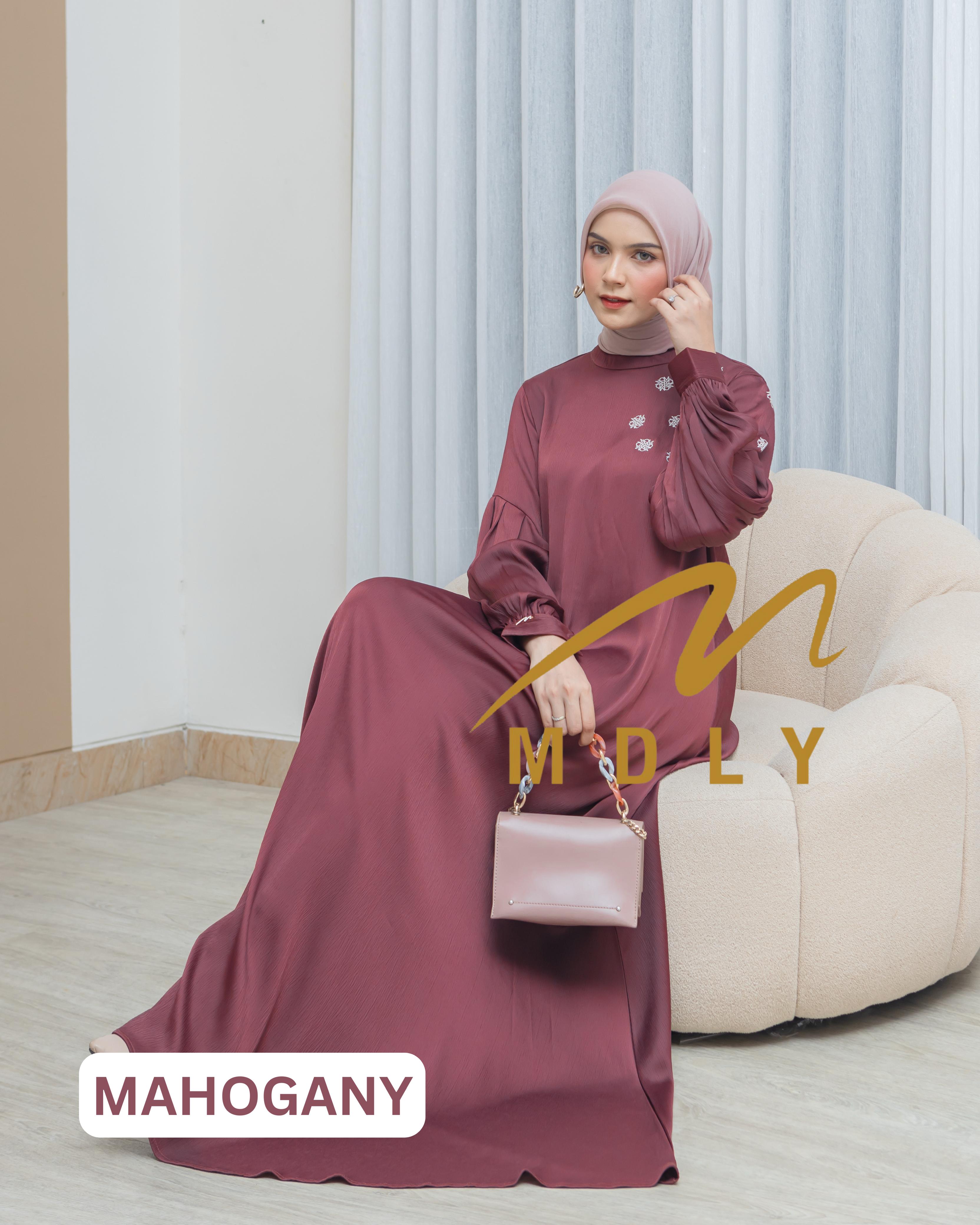 MDLY baju gamis wanita Queely Signature Dress by Mdly