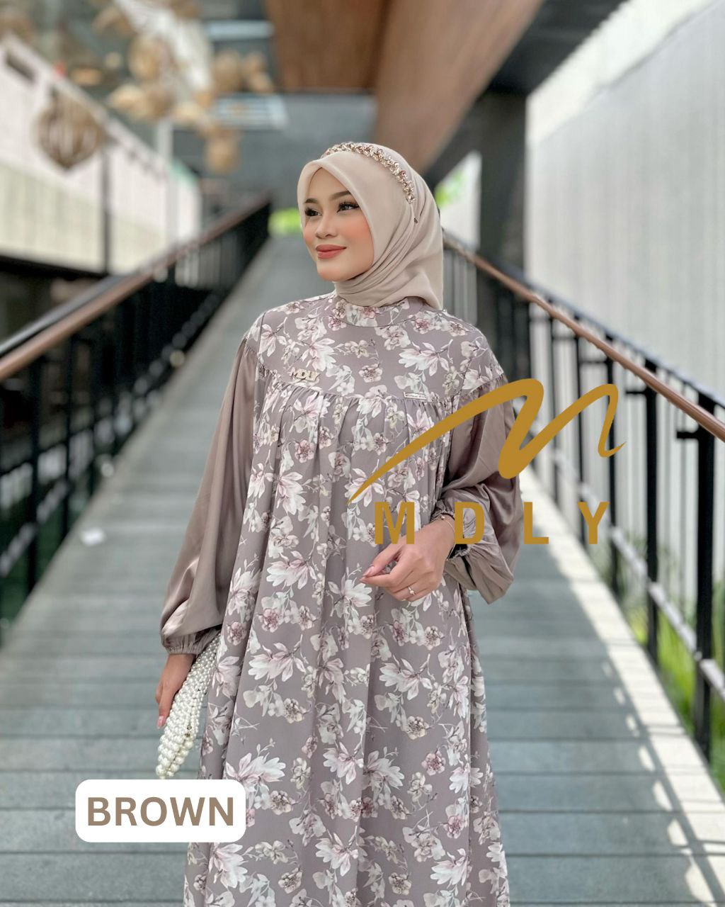 MDLY baju gamis wanita Ayesa Dress by Mdly