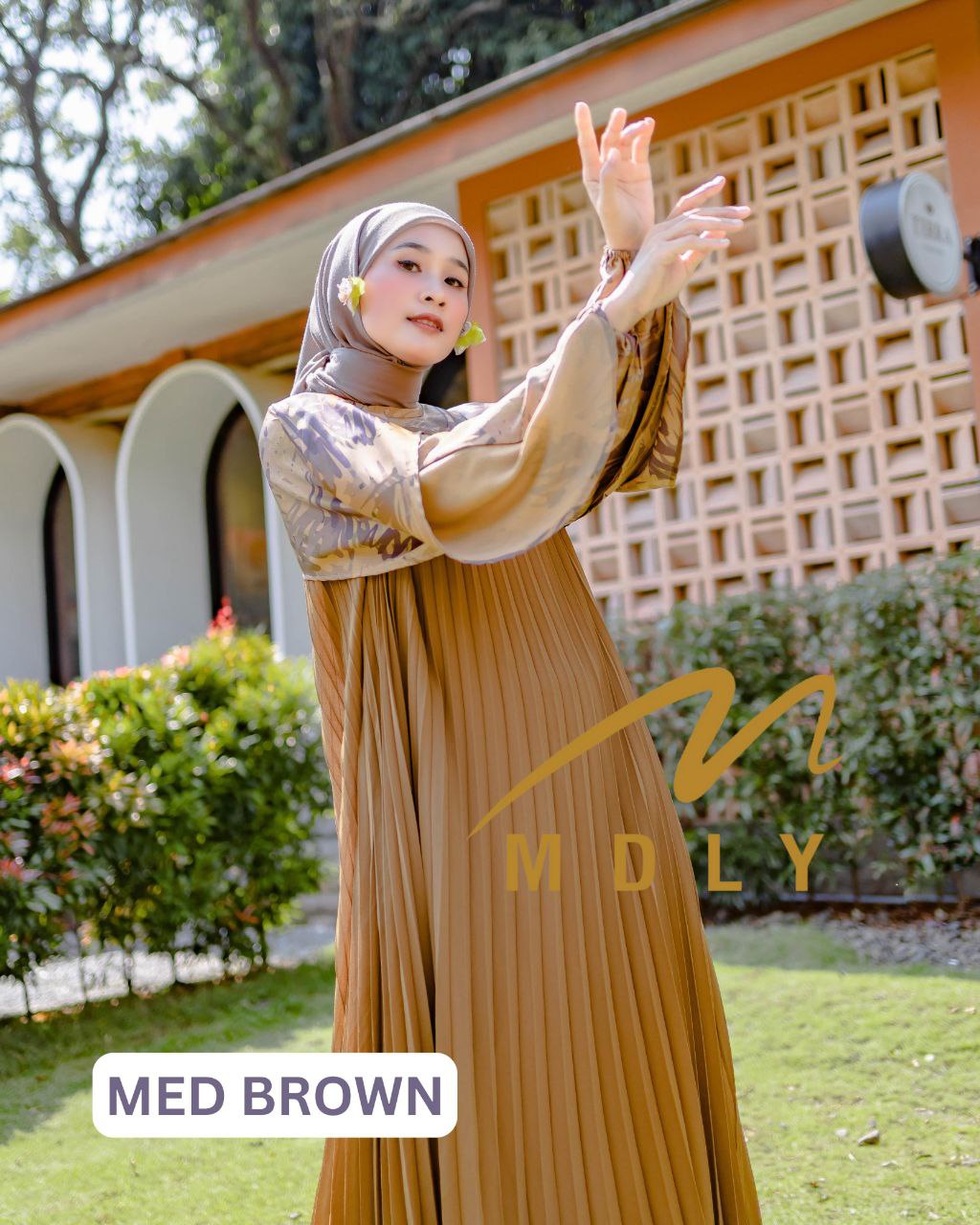 MDLY baju gamis wanita Kamayya Dress by Mdly