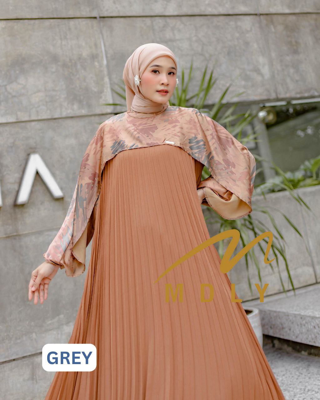 MDLY baju gamis wanita Kamayya Dress by Mdly