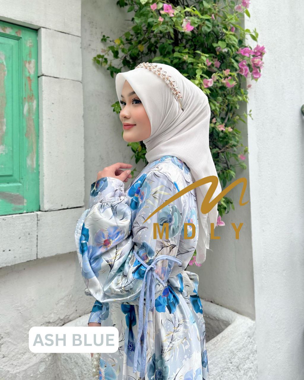 MDLY baju gamis wanita muslim Haifa Dress by Mdly